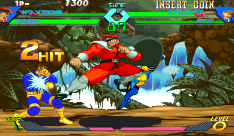 X-Men Vs. Street Fighter (USA 961004 Phoenix Edition) (bootleg) Screenshot 1